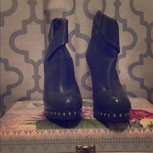 Aldo gray booties